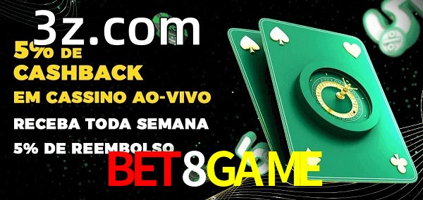 Promoções do cassino ao Vivo BET8GAME